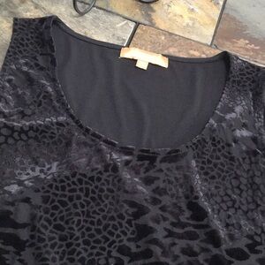 Ellen Tracy size medium black sleeveless, blouse